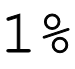 1%
